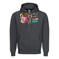 Smoke daycare crew Zipper Hoodie - NancyCooperArtShop
