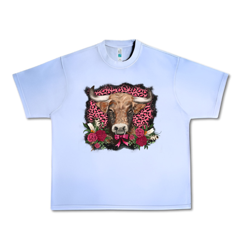 V.d. Cow And Roses Urban Heavy Tee by AdoDesignShop | Teevron