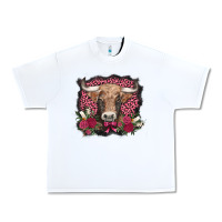 White v.d. cow and roses Urban Heavy Tee - AdoDesignShop