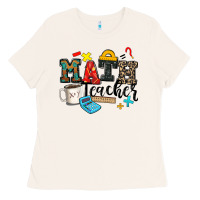 Math Teacher Ladies Tee | Teevron