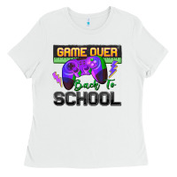 White game over back to school Ladies Tee - Zillion Design Studio