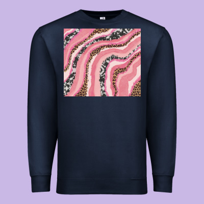 Valentine's Day Watercolor Premium Sweatshirt Designed By Ranaportraitstore