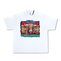 White be my valentine with cow Urban Heavy Tee - AdoDesignShop