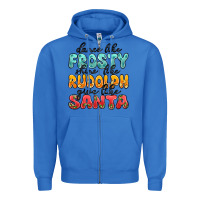 True Royal dance like frosty shine like rudolph give like san Zipper Hoodie - MaliasSmallBusiness