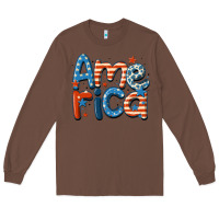 Chestnut america Long Sleeve Tee - MaliasSmallBusiness