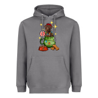 Storm Christmas coffee cup with Labrador Heavyweight Hoodie - RanaPortraitStore