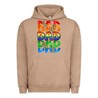Pigment Burro Dad dad dad pride Urban Hoodie - CowGirlArtShop