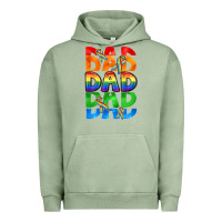 Pigment Oil Green Dad dad dad pride Urban Hoodie - CowGirlArtShop