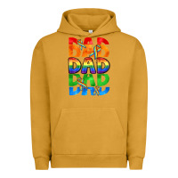 Pigment Peanut Butter Dad dad dad pride Urban Hoodie - CowGirlArtShop