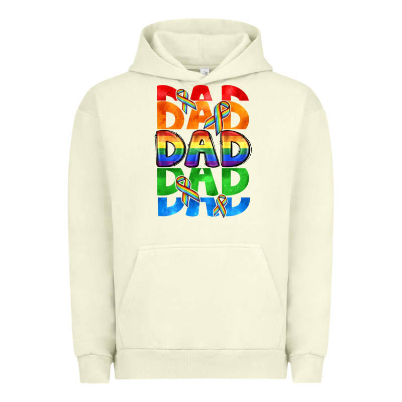Dad Dad Dad Pride Urban Hoodie by CowGirlArtShop | Teevron