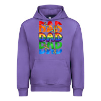Tulip Dad dad dad pride Urban Hoodie - CowGirlArtShop