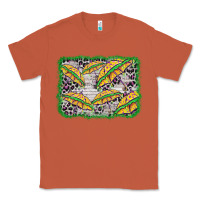 Copper mardi gras umbrella background Classic Tee - BarkalooDesign