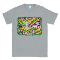 Heather Grey mardi gras umbrella background Classic Tee - BarkalooDesign
