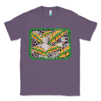 Lavender mardi gras umbrella background Classic Tee - BarkalooDesign