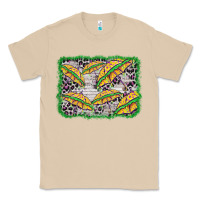 Mushroom mardi gras umbrella background Classic Tee - BarkalooDesign