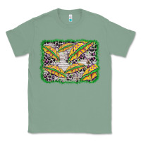 Sage mardi gras umbrella background Classic Tee - BarkalooDesign