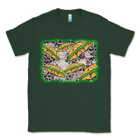 Sports Green mardi gras umbrella background Classic Tee - BarkalooDesign