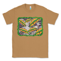 Toasted Coconut mardi gras umbrella background Classic Tee - BarkalooDesign