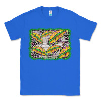 True Royal mardi gras umbrella background Classic Tee - BarkalooDesign