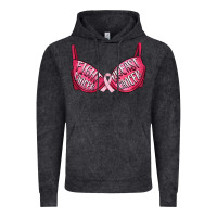 Vintage Black Fight cancer breast cancer bra Vintage Hoodie - Artiststas