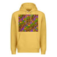 Antique Gold Mardi Gras Premium Hoodie - NancyCooperArtShop