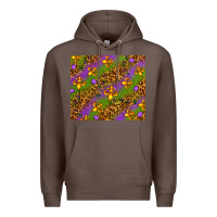 Coffee Mardi Gras Premium Hoodie - NancyCooperArtShop