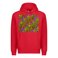 Red Mardi Gras Premium Hoodie - NancyCooperArtShop