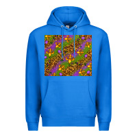 True Royal Mardi Gras Premium Hoodie - NancyCooperArtShop