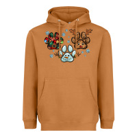 Meerkat Christmas paws Heavyweight Hoodie - RanaPortraitStore