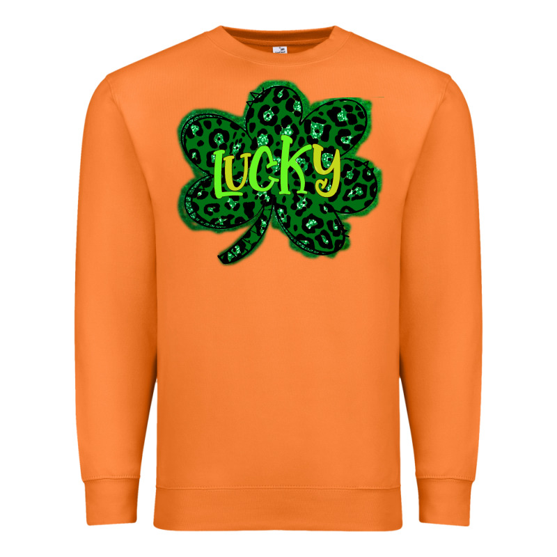 Lucky Shamrock St Patricks Day Premium Sweatshirt by Bettercallsaul | Teevron