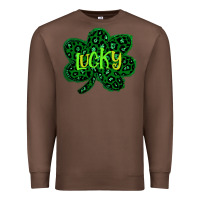 Chestnut Lucky Shamrock St Patricks Day Premium Sweatshirt - Bettercallsaul