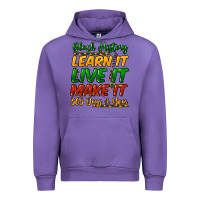 Tulip Black history learn it live it make it 365 days Urban Hoodie - HowdyJamesFarm