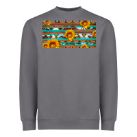 Storm aztec sunflower cowhide license plate Heavyweight Sweatshirt - Artiststas