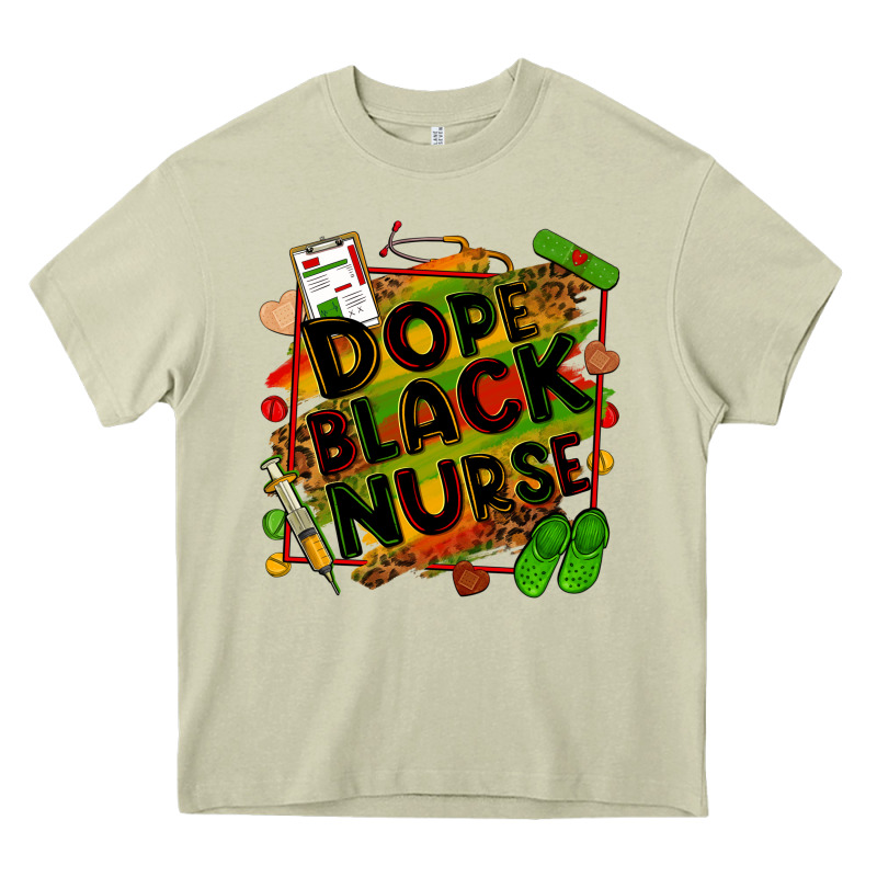 Dope Black Nurse Heavy Core Tee by Zillion Design Studio | Teevron