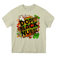 Mossy dope black nurse Heavy Core Tee - Zillion Design Studio