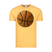Vintage Mustard basketball ball Vintage Tee - JahusDesignShop