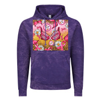 Cloud Purple Hour Breast Cancer Bra Vintage Hoodie - Artiststas