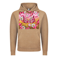 Vintage Coffee Hour Breast Cancer Bra Vintage Hoodie - Artiststas