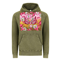 Vintage Olive Hour Breast Cancer Bra Vintage Hoodie - Artiststas
