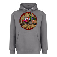 Storm Christmas Tractor Heavyweight Hoodie - RanaPortraitStore