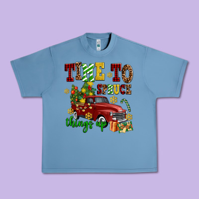Time To Spruce Things Up Urban Heavy Tee Designed By Adodesignshop