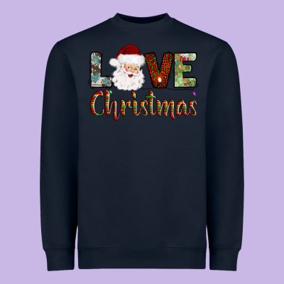 Love Christmas Heavyweight Sweatshirt Designed By Adodesignshop