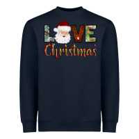 Navy love christmas Heavyweight Sweatshirt - AdoDesignShop