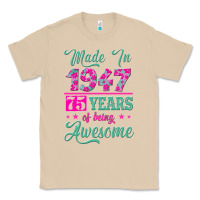 Mushroom made in 1947, 75 years of being awesome kopya Classic Tee - Jasminsmagicworld
