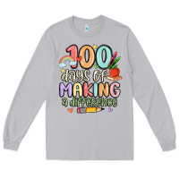 Moon Dust 100 days of making a difference Long Sleeve Tee - MaliasSmallBusiness