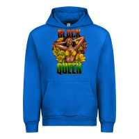 Cobalt Black queen afro Urban Hoodie - HowdyJamesFarm