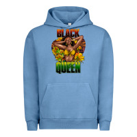 Black Queen Afro Urban Hoodie | Teevron
