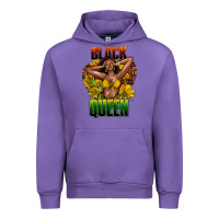 Tulip Black queen afro Urban Hoodie - HowdyJamesFarm