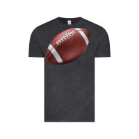 Vintage Black football ball Vintage Tee - JahusDesignShop