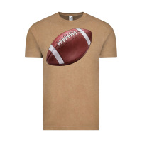 Vintage Coffee football ball Vintage Tee - JahusDesignShop